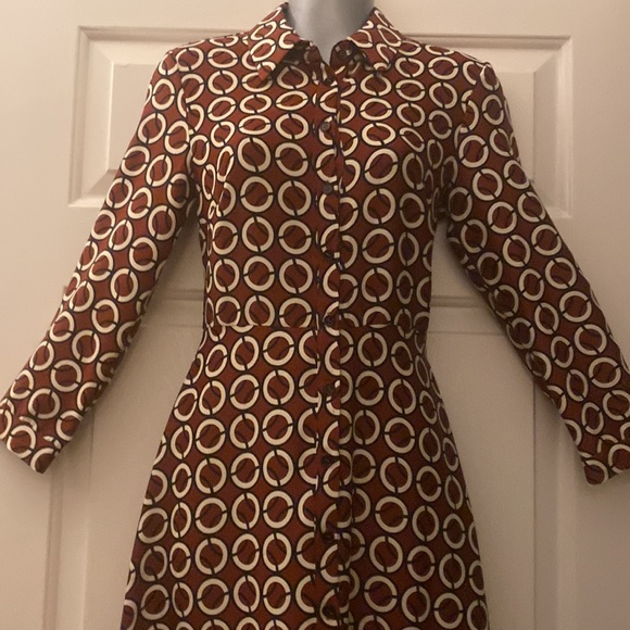 Zara trendy fall midi dress - Picture 6 of 14